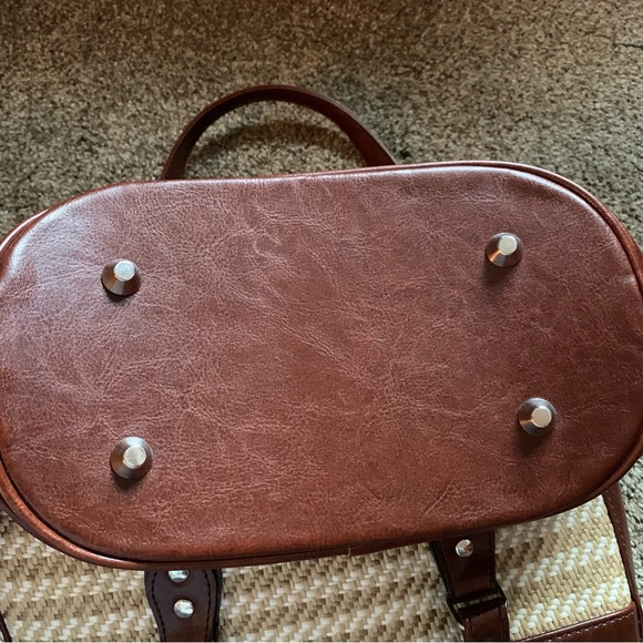 Vintage Texas Leather Manufacturing Shoulder Bag Purse - Picture 3 of 6